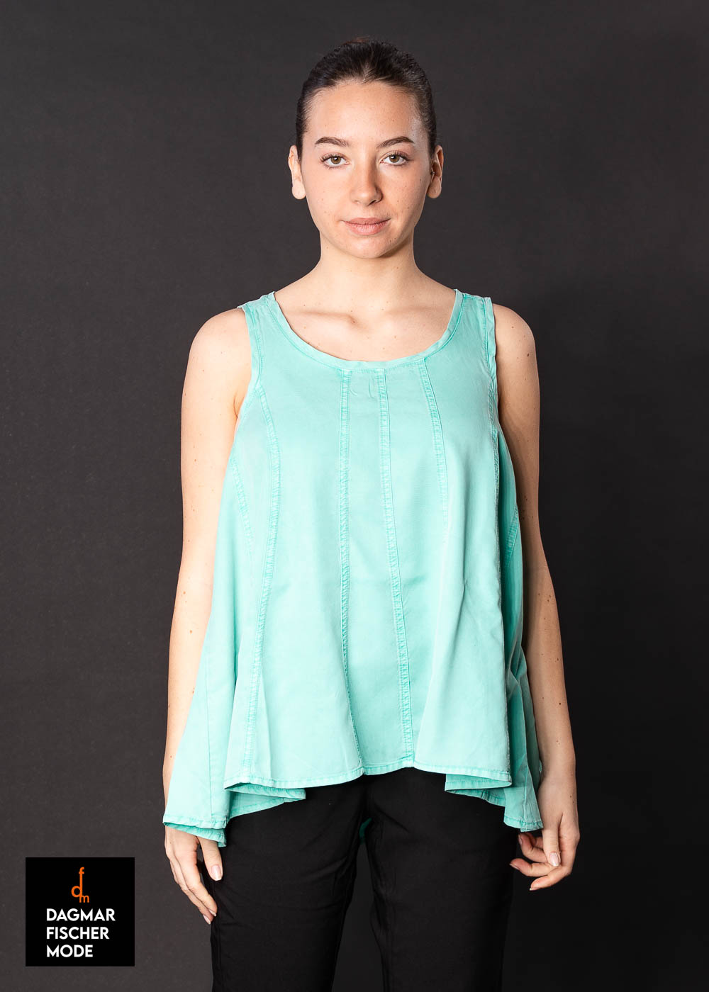 Tunique Rundholz Black Label (lime, Taille S) - 95% Coton, Sans Manches