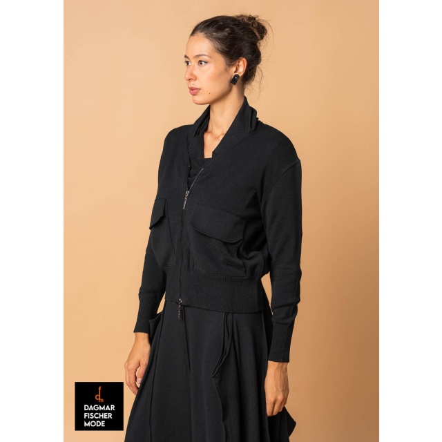 Strickjacke von KHEI in black