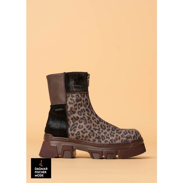 Patchwork boots by LOFINA in bordo patchw