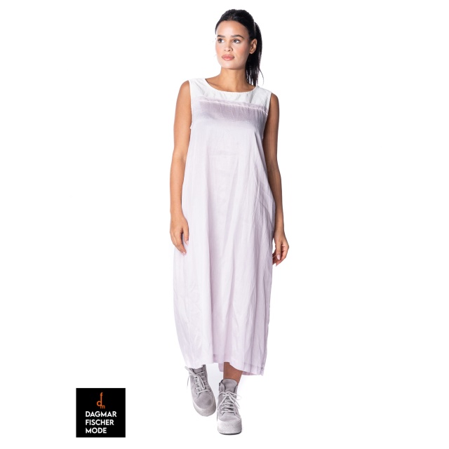 Ärmelloses Kleid von RUNDHOLZ in enzian 10% & rose 10%