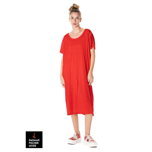 Legeres Viskosekleid von RUNDHOLZ in vier schönen Farben