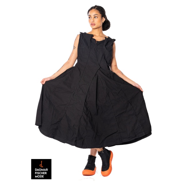 Legeres Ärmelloses Sommerkleid von RUNDHOLZ DIP in black