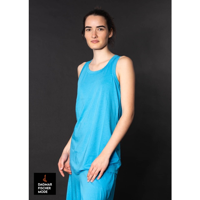 Langes Basic Top von RUNDHOLZ BLACK LABEL in malibu