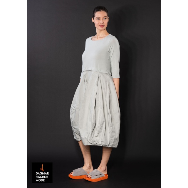 T-Shirt Kleid von RUNDHOLZ BLACK LABEL in grey