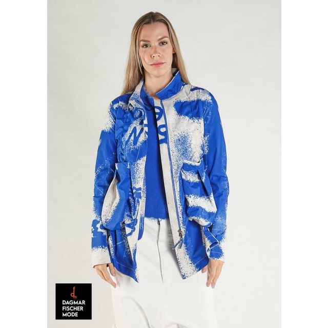 Regenfeste Jacke von RUNDHOLZ in Prints der Saison