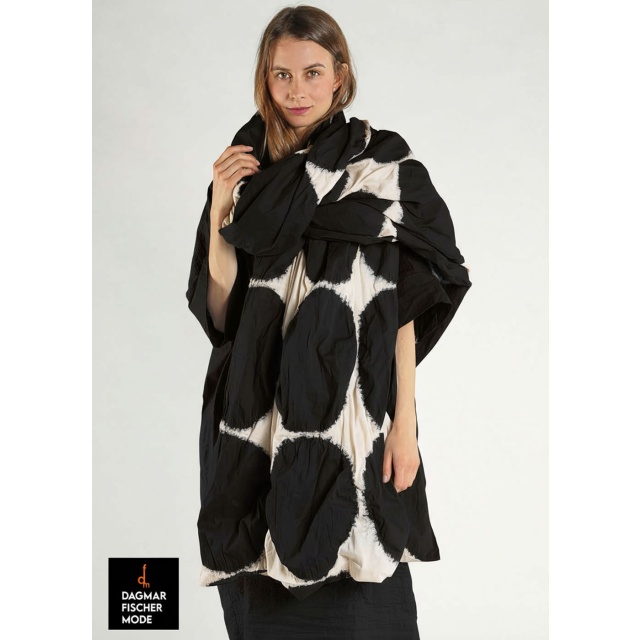 Schal mit Punkten von RUNDHOLZ in black print & electric print