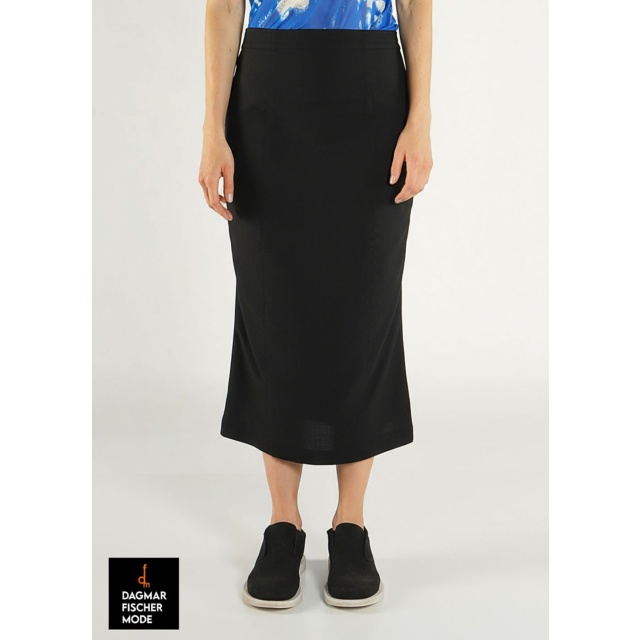 Elastic banana skirt by RUNDHOLZ in black