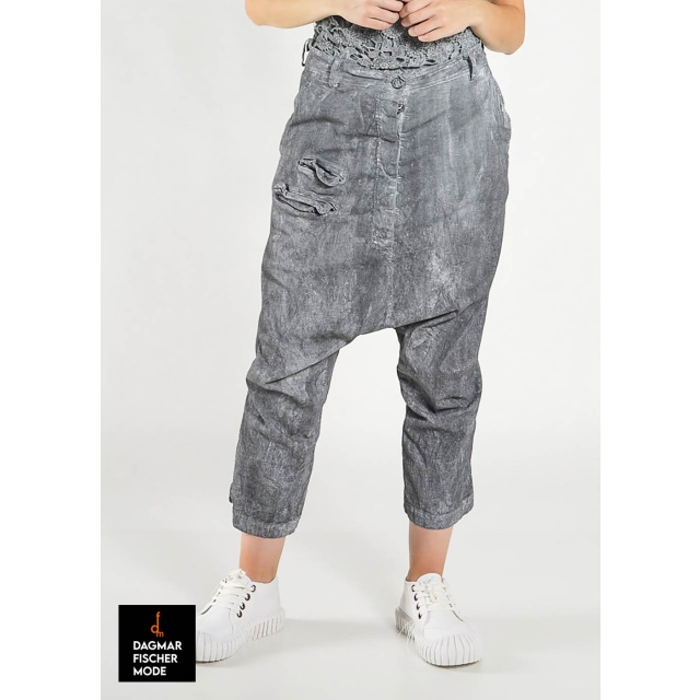 ¾ länge-Hose von RUNDHOLZ DIP in seafoam fog & black fog