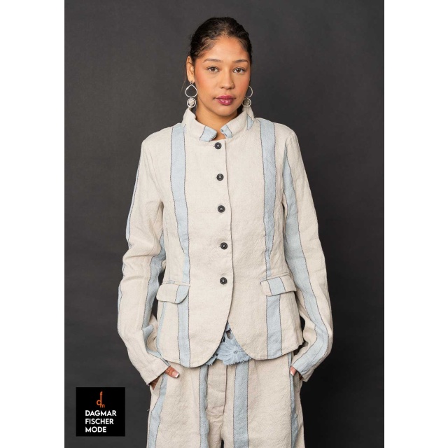 Tailored blazer by RUNDHOLZ DIP in sky stripe