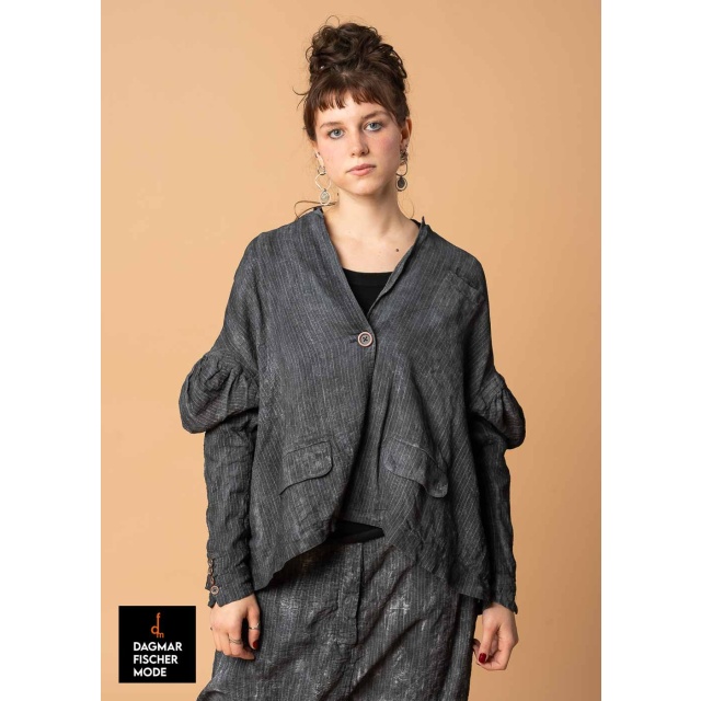 Weite Oversize Jacke von RUNDHOLZ DIP in black fog