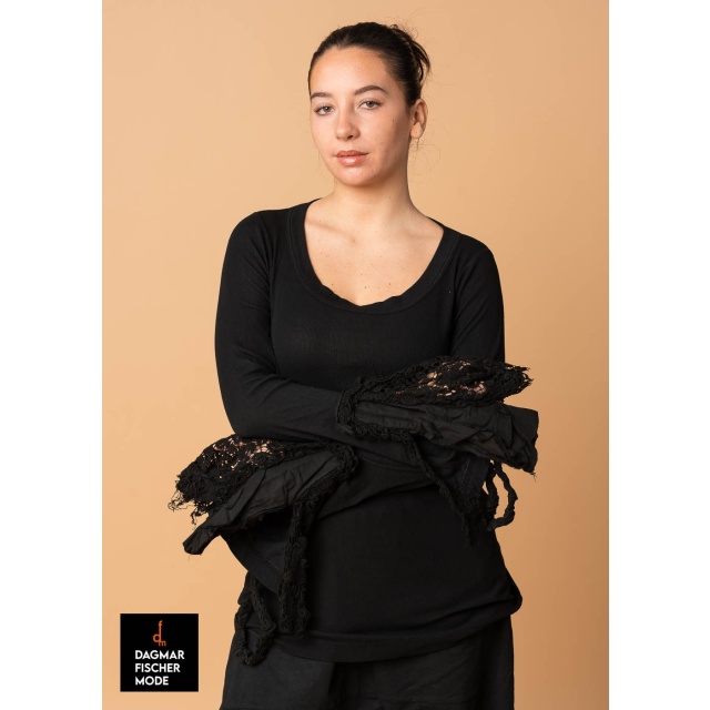 Langarmshirt von RUNDHOLZ DIP in black gloss