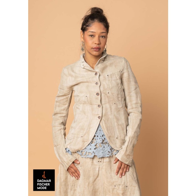 Summery blazer by RUNDHOLZ DIP in seafoam storm