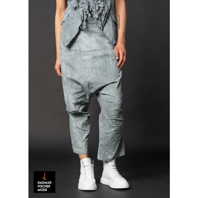 Basic-Hose von RUNDHOLZ DIP in seaweed fog und seafoam fog