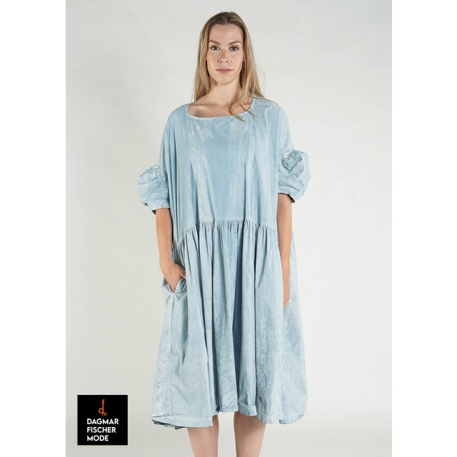 Oversize Kleid von RUNDHOLZ DIP in seaweed fog und seafoam fog