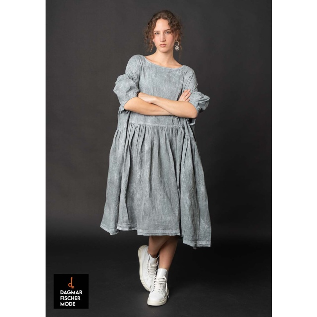 Oversize dress by RUNDHOLZ DIP in seaweed fog and seafoam fog