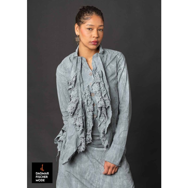 Taillierter Blazer von RUNDHOLZ DIP in seaweed fog und seafoam fog