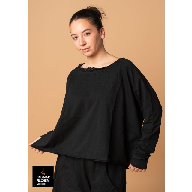 Oversize Shirt von RUNDHOLZ DIP in black gloss