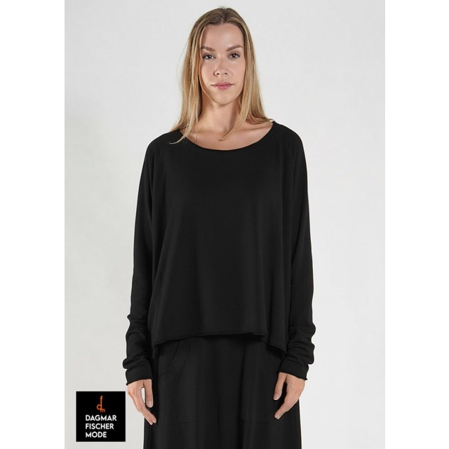 Oversize Shirt von RUNDHOLZ DIP in black gloss