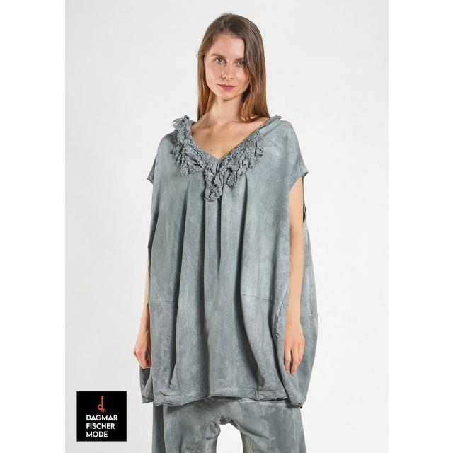 Oversize Tunika von RUNDHOLZ DIP in seaweed fog
