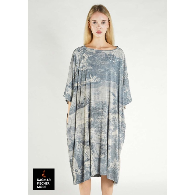 Onesize Kleid von RUNDHOLZ DIP mit Allover Print