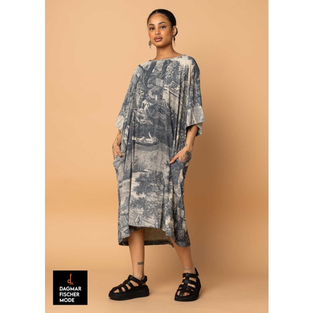 Onesize Kleid von RUNDHOLZ DIP mit Allover Print