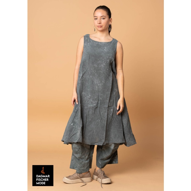 Ärmelloses Kleid von RUNDHOLZ DIP in amber fog & seaweed fog