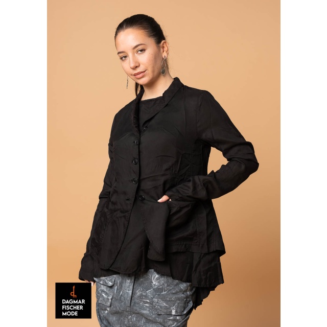 Leichte Sommerjacke von RUNDHOLZ DIP in black gloss
