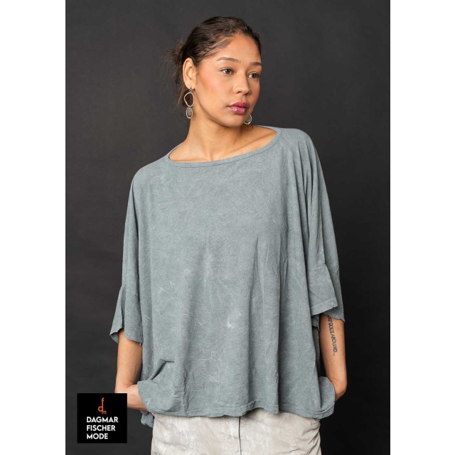 Onesize shirt by RUNDHOLZ DIP in seaweed fog & linen fog