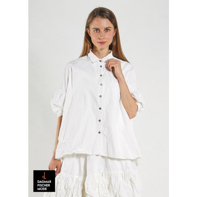 Oversize Bluse von RUNDHOLZ DIP in black gloss