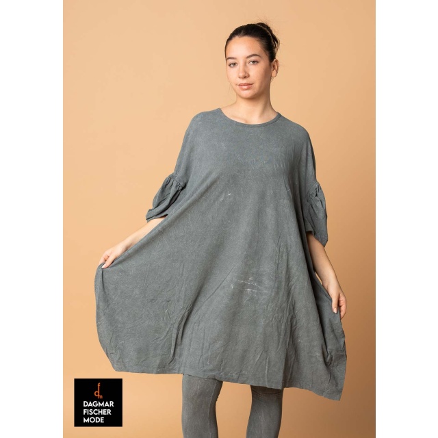 Tailored oversize tunic by RUNDHOLZ DIP in seaweed fog
