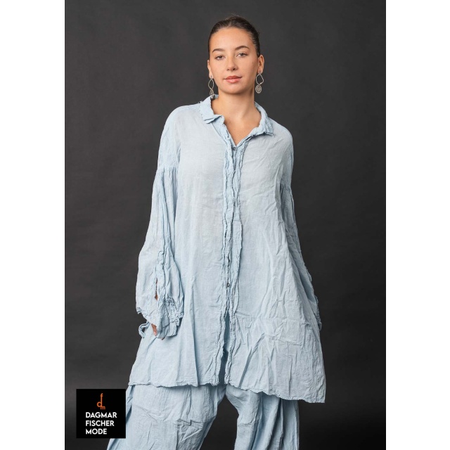 Oversize blouse dress by RUNDHOLZ DIP in sky fog