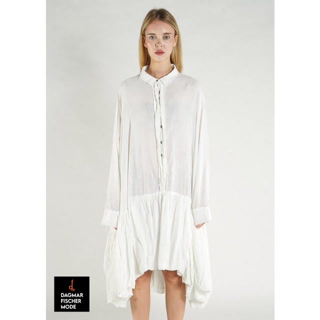 Blouse dress by RUNDHOLZ DIP in black gloss