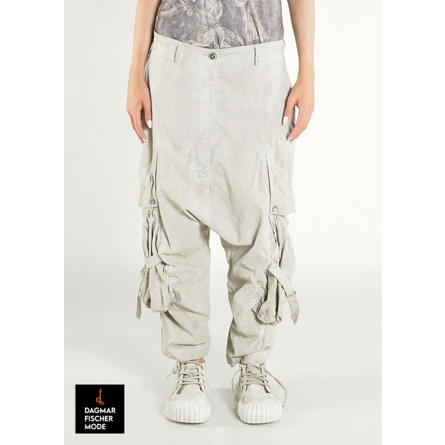 Wide low crotch trousers by RUNDHOLZ DIP in various colors. Fog colors