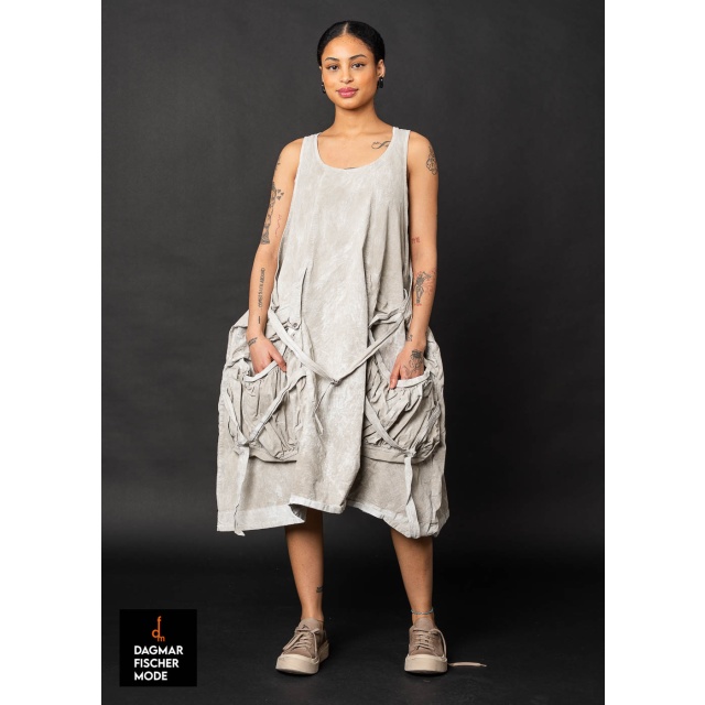 Onesize Kleid von RUNDHOLZ DIP in amber fog & seafoam fog