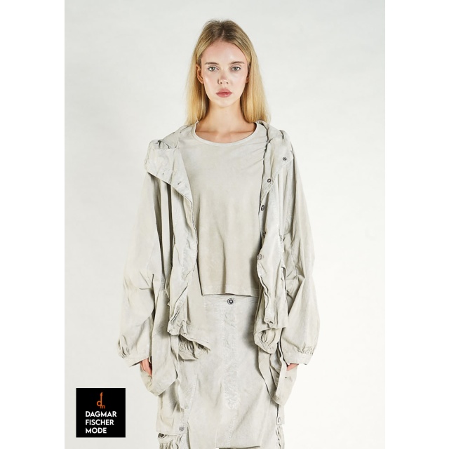 Onesize hooded jacket by RUNDHOLZ DIP in various colors. Fog colors