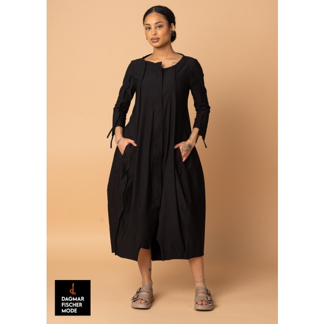Mantelkleid von RUNDHOLZ BLACK LABEL in black & tree