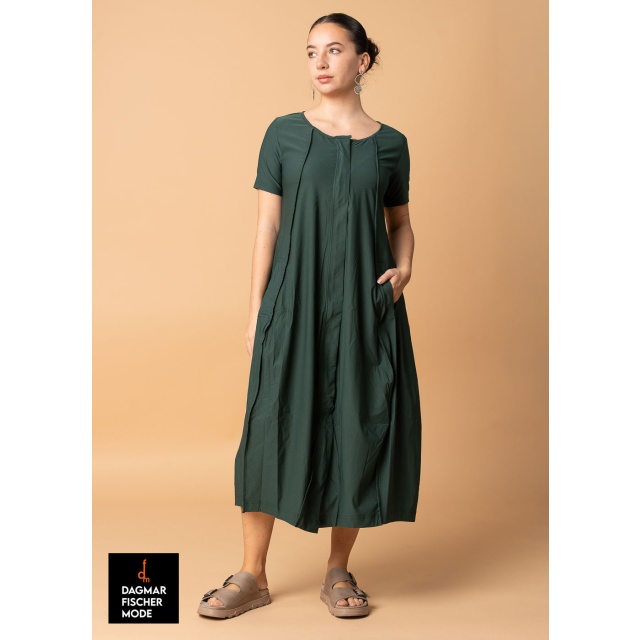 Kurzarm Mantelkleid von RUNDHOLZ BLACK LABEL in black & tree