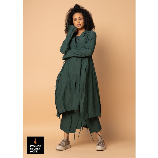 Taillierter Mantel von RUNDHOLZ BLACK LABEL in black & tree