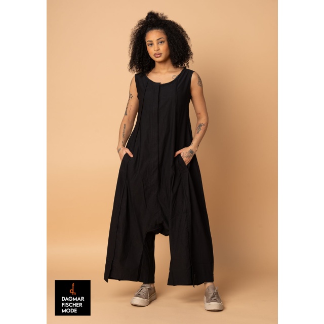 Legerer Overall von RUNDHOLZ BLACK LABEL in black & tree