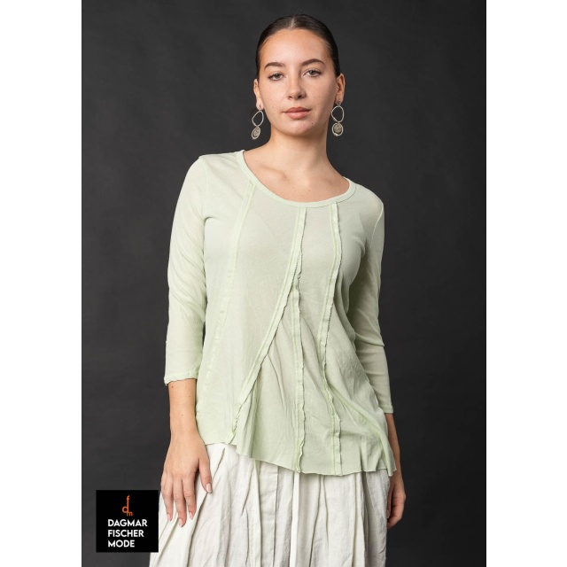 T-shirt with 3/4 sleeves by RUNDHOLZ BLACK LABEL in four seasonal colors