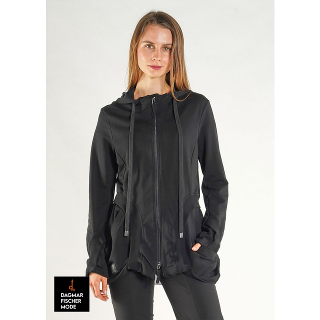 Fitted jacket by RUNDHOLZ BLACK LABEL in black & grass