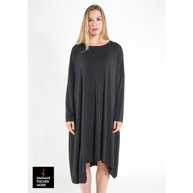 Kleid von RUNDHOLZ BLACK LABEL in black, grass & mint
