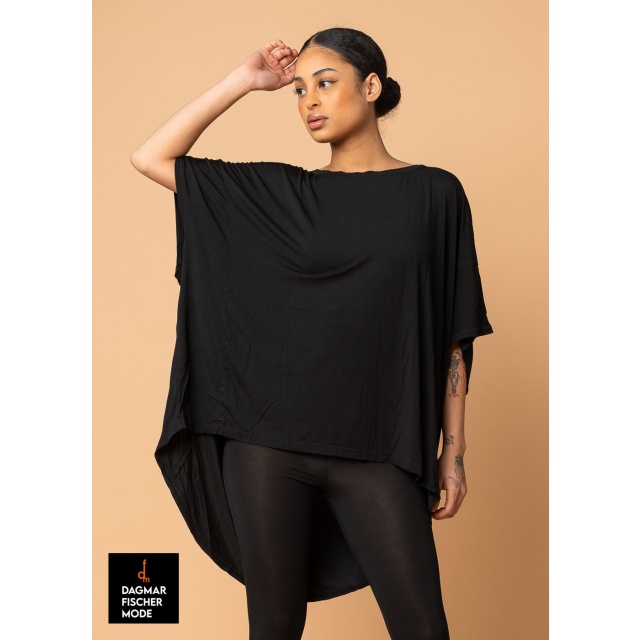 Oversize Tunika von RUNDHOLZ BLACK LABEL in black, grass & mint