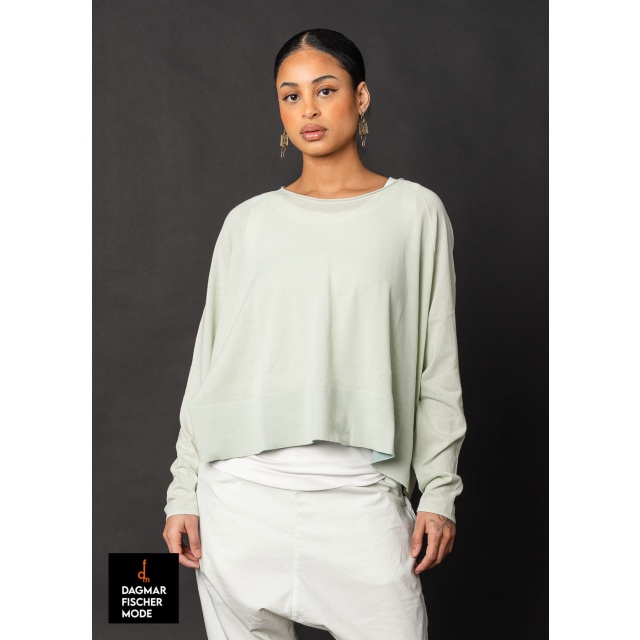 Pullover de RUNDHOLZ BLACK LABEL en mint, lime & grass