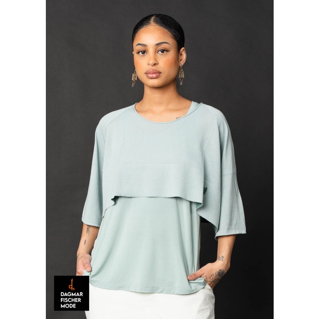 Kurzer Pulli von RUNDHOLZ BLACK LABEL in Farben der Saison