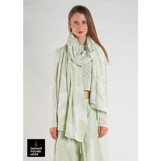 Jaquard-Schal von RUNDHOLZ BLACK LABEL in black jacquard