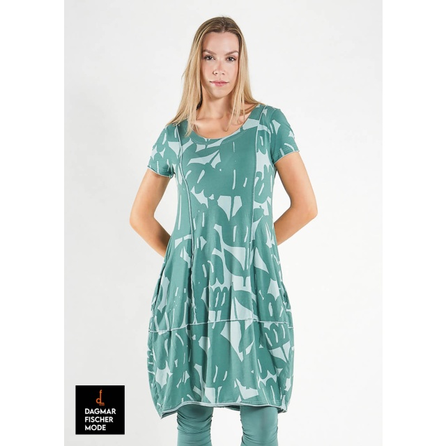 Tailored tunic by RUNDHOLZ BLACK LABEL in black print