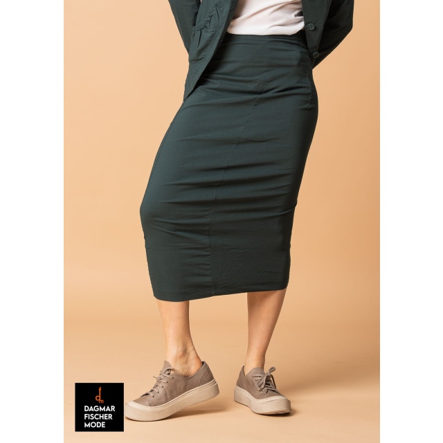 Elastic banana skirt by RUNDHOLZ BLACK LABEL in tree & salina