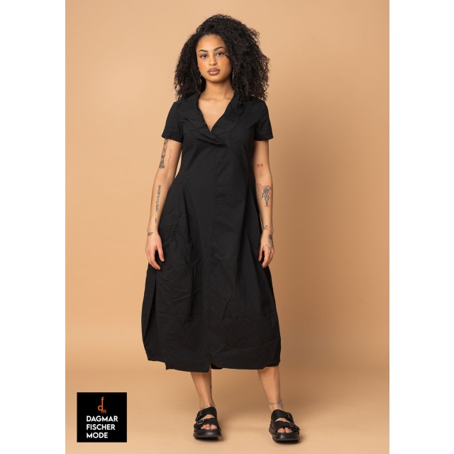 Elastisches Kleid von RUNDHOLZ BLACK LABEL in black, tree & salina