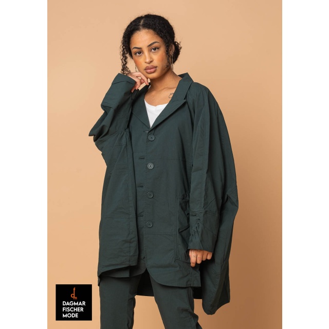 Elastische Onesize Jacke von RUNDHOLZ BLACK LABEL in black, tree & salina